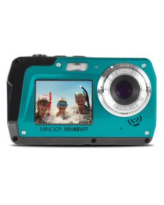 Minolta MN40WP-BL 48.0-Megapixel Waterproof Digital Camera (Blue)