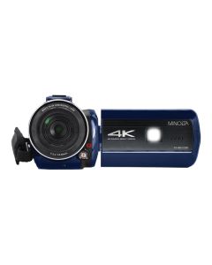 Minolta MN4K40NV-BL MN4K40NV 4K Ultra HD 16x Digital Zoom IR Night Vision Video Camcorder (Blue)