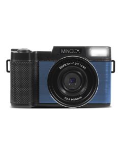 Minolta MND30-BL MND30 4x Digital Zoom 30 MP/2.7K Quad HD Digital Camera (Blue)