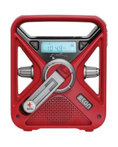 Eton ARCFRX3+WXR American Red Cross FRX3+ Portable AM/FM Weather Alert Radio, Multi-Powered