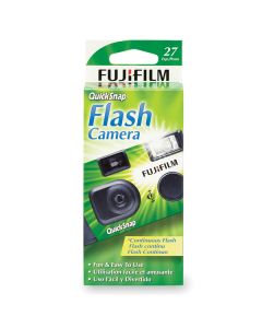 FUJIFILM 7032835 QuickSnap Flash 400 Single-Use Disposable Cameras with Flash (2 Pk)