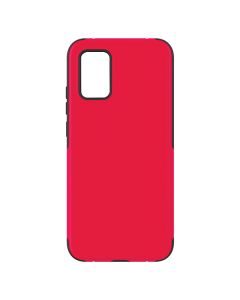 onn 1030501 Slim Rugged Phone Case for Samsung Galaxy A (Samsung Galaxy A02s, Red)