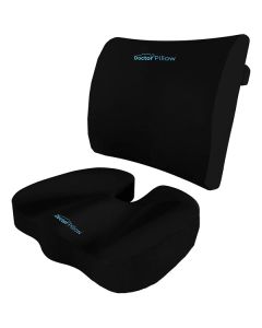 Doctor Pillow BK3640 Supa Modern Memory Foam Seat Cushion Set