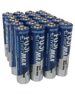 FUJI ENVIROMAX 3400BP20 EnviroMax AAA Extra Heavy-Duty Batteries (20 Pack)