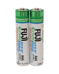 FUJI ENVIROMAX 4400BP2 EnviroMax AAA Super Alkaline Batteries (2 Pack)