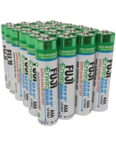 FUJI ENVIROMAX 4400BP24 EnviroMax AAA Super Alkaline Batteries (24 Pack)