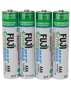 FUJI ENVIROMAX 4400BP4 EnviroMax AAA Super Alkaline Batteries (4 Pack)