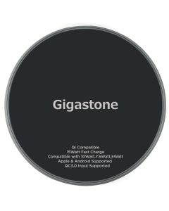 Gigastone GS-GA-9700B-R GA-9700 Qi Certified Fast Wireless Charging Pad