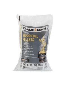 Flame Genie FG-P20 FG-P20 Premium Hardwood Pellets, 20 Lbs.