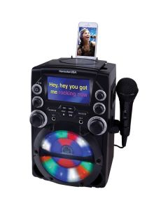 Karaoke USA GQ740 CD+G Karaoke System with 4.3-In. Color TFT Screen