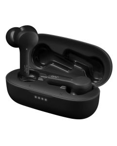 JVC HA-A8TB HA-A8T In-Ear True Wireless Stereo Bluetooth Earbuds with Microphone and Charging Case (Black)