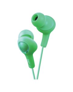 JVC HAFX5G Gumy Plus Inner-Ear Earbuds (Green)