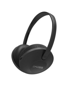 KOSS 196213 KPH7 Wireless Bluetooth On-Ear Headphones with Microphone, Black