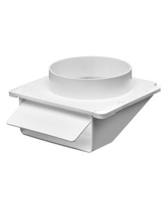 Lambro 143W 4" Plastic Under-Eave Vent