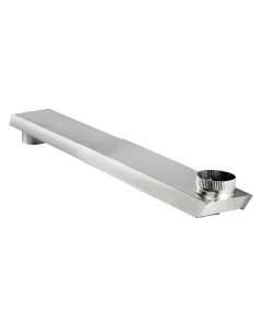 Lambro 3006 Tite Fit 90deg Rectangular Aluminum Dryer Duct