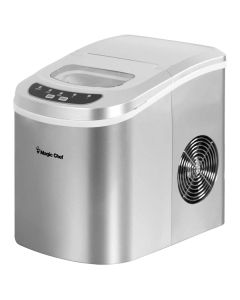 Magic Chef MCIM22SV 27-Pound-Capacity Portable Ice Maker (Silver)