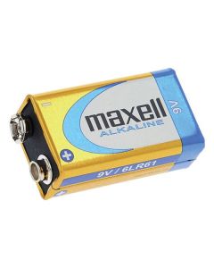 Maxell 721150 9-Volt Single Alkaline Battery