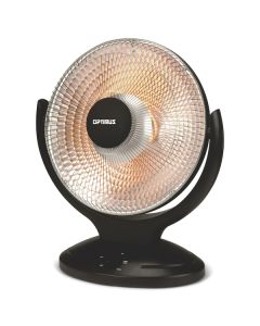 Optimus H-4430 900-Watt-Max 75deg Oscillating Radiant Heater with Tilt and Timer, H-4430