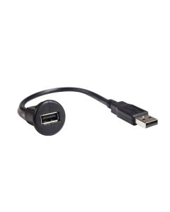 PAC USBDMA1 12-In. Dash-Mount USB Extension, USBDMA1