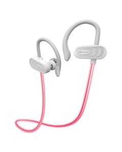 Tokk TMX09W Glow In-Ear Bluetooth Earbuds with Microphone (White)