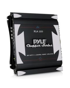 Pyle PLA2200 Chopper Series PLA2200 1,400-Watt-Max 2-Channel Bridgeable Class AB Amp