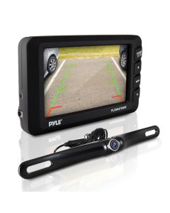 Pyle PLCM4375WIR 4.3" LCD Monitor & Wireless Backup Camera with Parking/Reverse Assist System