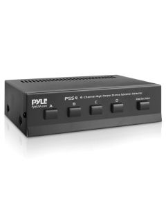 Pyle PSS4 High-Power Stereo Speaker Selector (4 Channel)