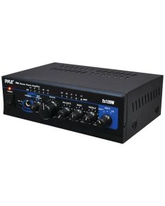 Pyle PTA4 PTA4 120 Watts x 2 2.0-Stereo Mini Power Amp with Bluetooth