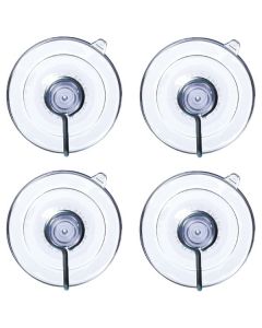 No Logo 7500-77-1043 Suction Cups with Hooks, 4 pk