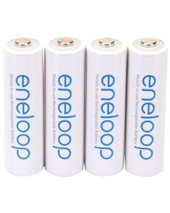 Panasonic BK-3MCCA4BA eneloop Rechargeable Batteries, AA (4 Pack)