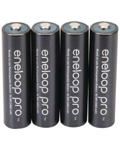 Panasonic BK-4HCCA4BA eneloop Rechargeable XX Batteries, AAA (4 Pack)