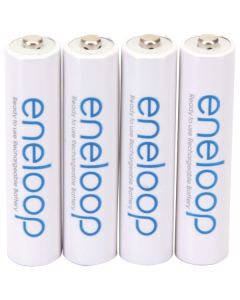 Panasonic BK-4MCCA4BA eneloop Rechargeable Batteries, AAA (4 Pack)