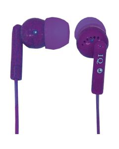 IQ Sound IQ-106 PURPLE Poprockz Digital Stereo Earphones, IQ-106 (Purple)