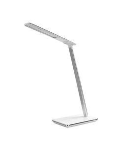 Supersonic SC-6040QI- White LED Desk Lamp with Qi Charger (White)