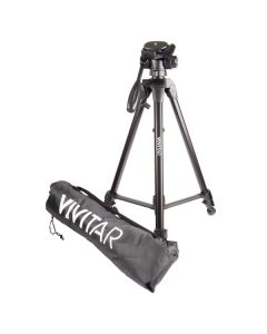 Vivitar VIV-VPT-3662 Professional Tripod with 3-Way Fluid Pan Head (62 In.)