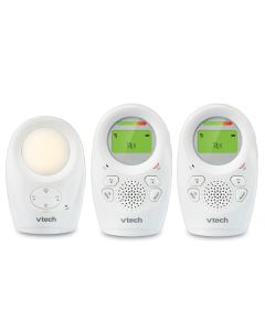 VTech DM1211-2 DM1211 Digital Audio Baby Monitor with Enhanced Range (2 parent Units)