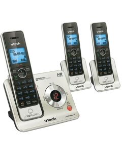 VTech LS6425-3 DECT 6.0 3-Handset Answering System with Caller ID/Call Waiting