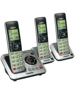 VTech VTCS6629-3 3-Handset DECT 6.0 Expandable Speakerphone with Caller ID