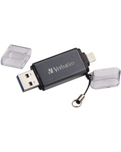 Verbatim 49300 iStore 'n' Go USB 3.0 Flash Drive with Lightning Connector (32 GB)