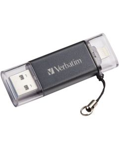 Verbatim 49301 iStore 'n' Go USB 3.0 Flash Drive with Lightning Connector (64 GB)