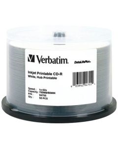 Verbatim 94755 700MB 80-Minute 52x DataLifePlus CD-Rs, 50-ct Spindle