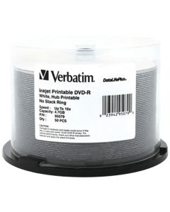 Verbatim 95079 4.7GB DataLifePlus DVD-Rs, 50-ct Spindle