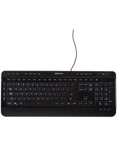 Verbatim 99789 Illuminated Wired Keyboard