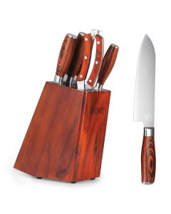 Commercial Chef CHFC6L 6-Piece Knife Block Set