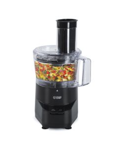 Commercial Chef CHFP4MB 4-Cup 2-Speed Food Processor, Black