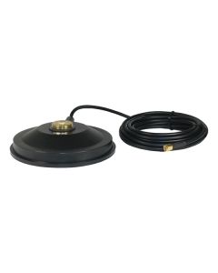 Tram TRAM1267R-SMA 5-1/2-Inch Black ABS NMO Magnet Mount with RG58 Coaxial Cable and SMA Connector