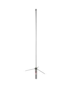 Tram 1477 Pre-Tuned 144 MHz-148 MHz VHF/430 MHz-460 MHz UHF Amateur Dual-Band Base Antenna with White Fiberglass, 1477