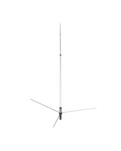 Tram 1481 200-Watt Dual-Band 3-Section Fiberglass Base Antenna with 50-Ohm UHF SO-239 Connector, 17-Ft. Tall (White)