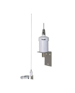 Tram 1600-HC Pretuned VHF 6-dB-Gain Marine L-Bracket-Mount 35-Inch Fiberglass Antenna with RG58 Cable and PL-259 Connectors