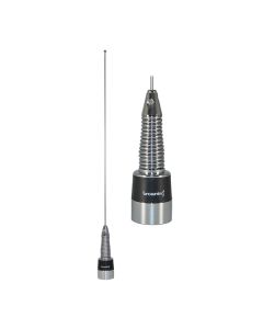 Browning BR-167-S 160-Watt Wide-Band 136 MHz to 174 MHz Unity-Gain Antenna with NMO Mounting (Stainless Steel)